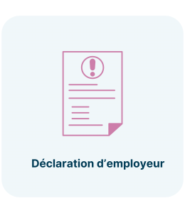 déclaration d'employeur